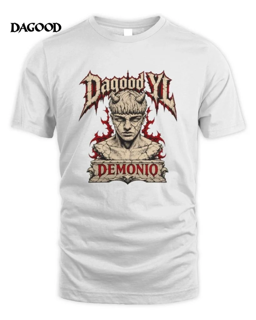 Dagood YL Demonio T-Shirt Gotico Urbano